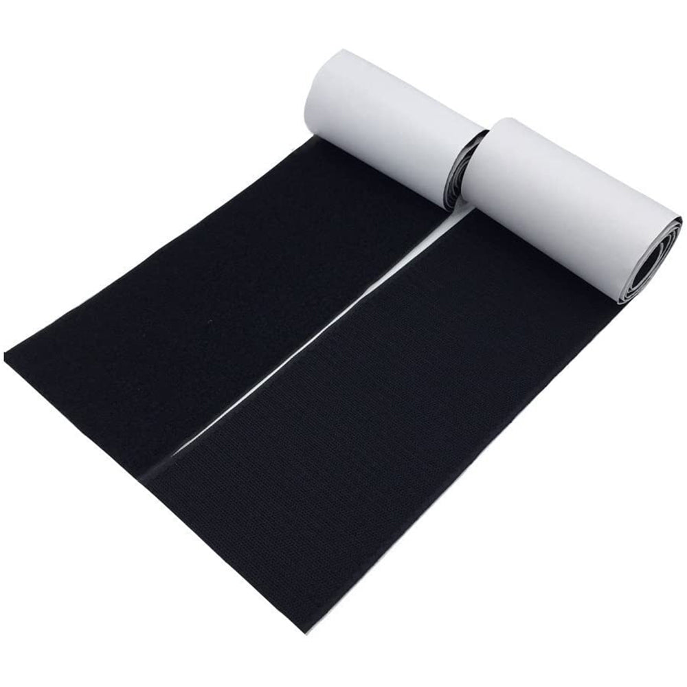 Hook and Loop Adhesive Tape Black